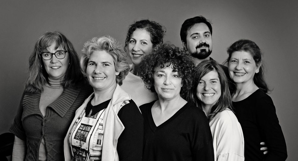 Equipo Artístico de la ficción sonora Beatriz Galindo en Estocolmo. 2023, La Chispa Blanca.